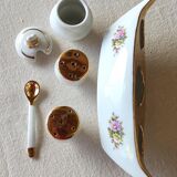 Condiment service - saleron- in Paris porcelain