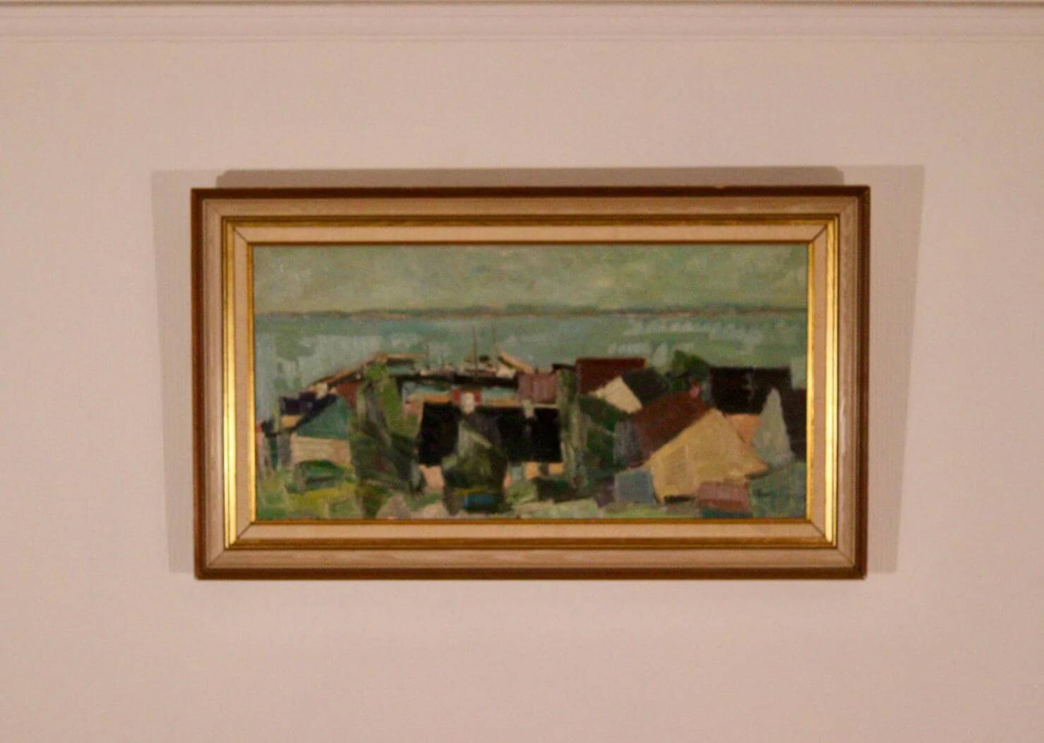 “Coastal Village” by K. Berndström