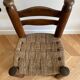 Pair of small wooden chairs
