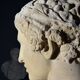Bust on pedestal 20th century Antinous