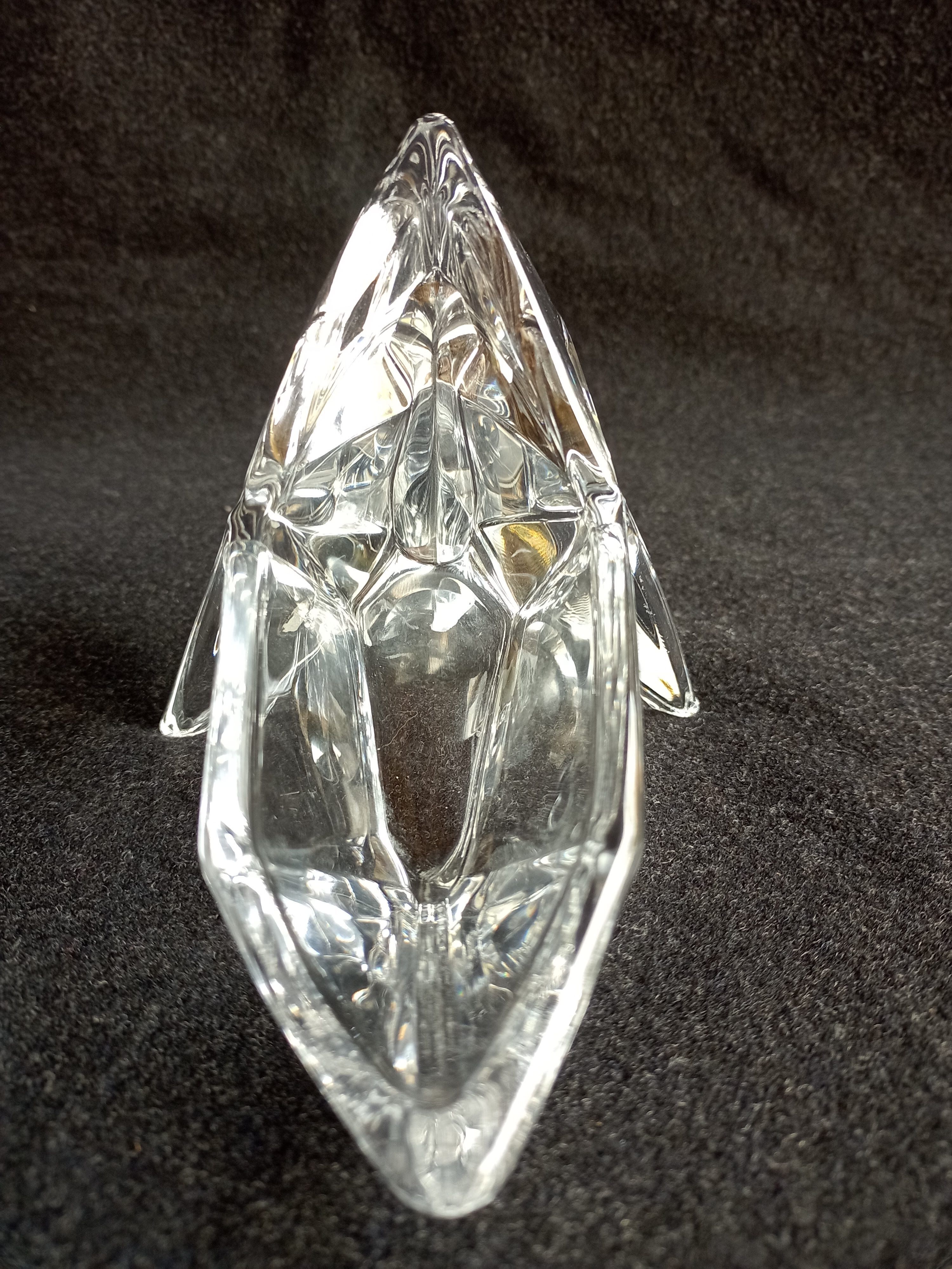 empty crystal casserole pocket by Pierre D'AVESN