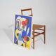 Aldo Gentilini, tempera sur carton, années 1970