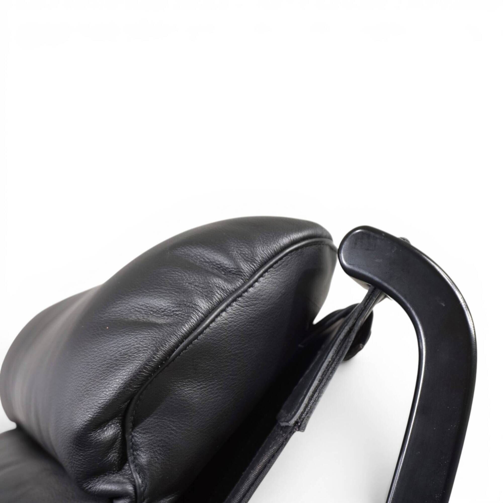 Poltrona Frau Viking Leather Lounge Chair by Sigurd Resell, 1970