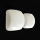 Pair of vintage wall sconces, white opaline globe, 60 70s