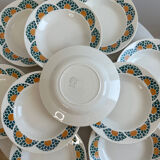 Set of hollow plates Givors France