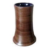 Minimalist Japandi vase, handmade ceramic, slow Japanese decoration