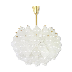 Grand lustre en verre