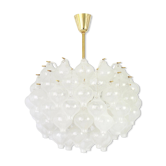 Grand lustre en verre Tulipan par Kalmar, Autriche, années 1960