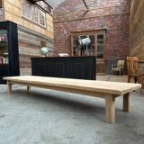 Huge solid oak coffee table