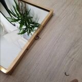 Miroir en laiton, années 50