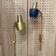 PAIR OF MODULAR LAMPS 1950 "SCANDINAVIAN DESIGN".
