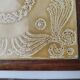 Wooden and ceramic trivet