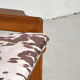 Pair of Danish teak armchairs and footrests, 1960