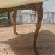 Vintage side table in gilded brass with an onyx top.