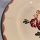 Six vintage Longchamp earthenware plates