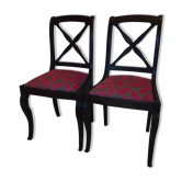 Paire de chaises