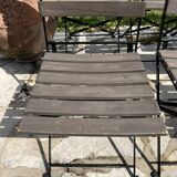 Lot de 14 chaises pliantes en métal AM-PM