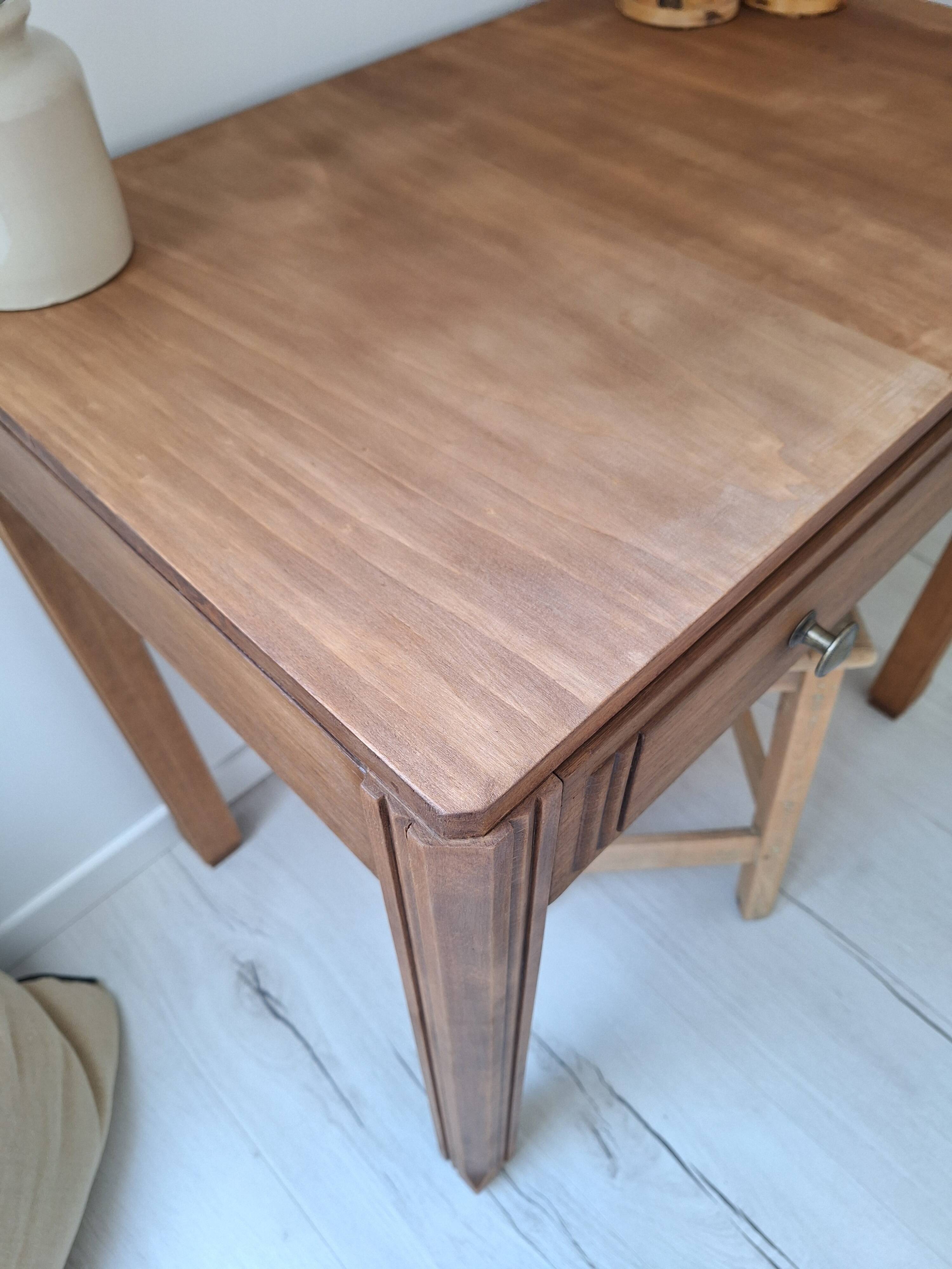 Desk / Side table / Art Deco console from the 1930s vintage