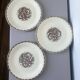 3 flat plates from Sarreguemines model Argonne 210734