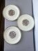 3 flat plates from Sarreguemines model Argonne 210734