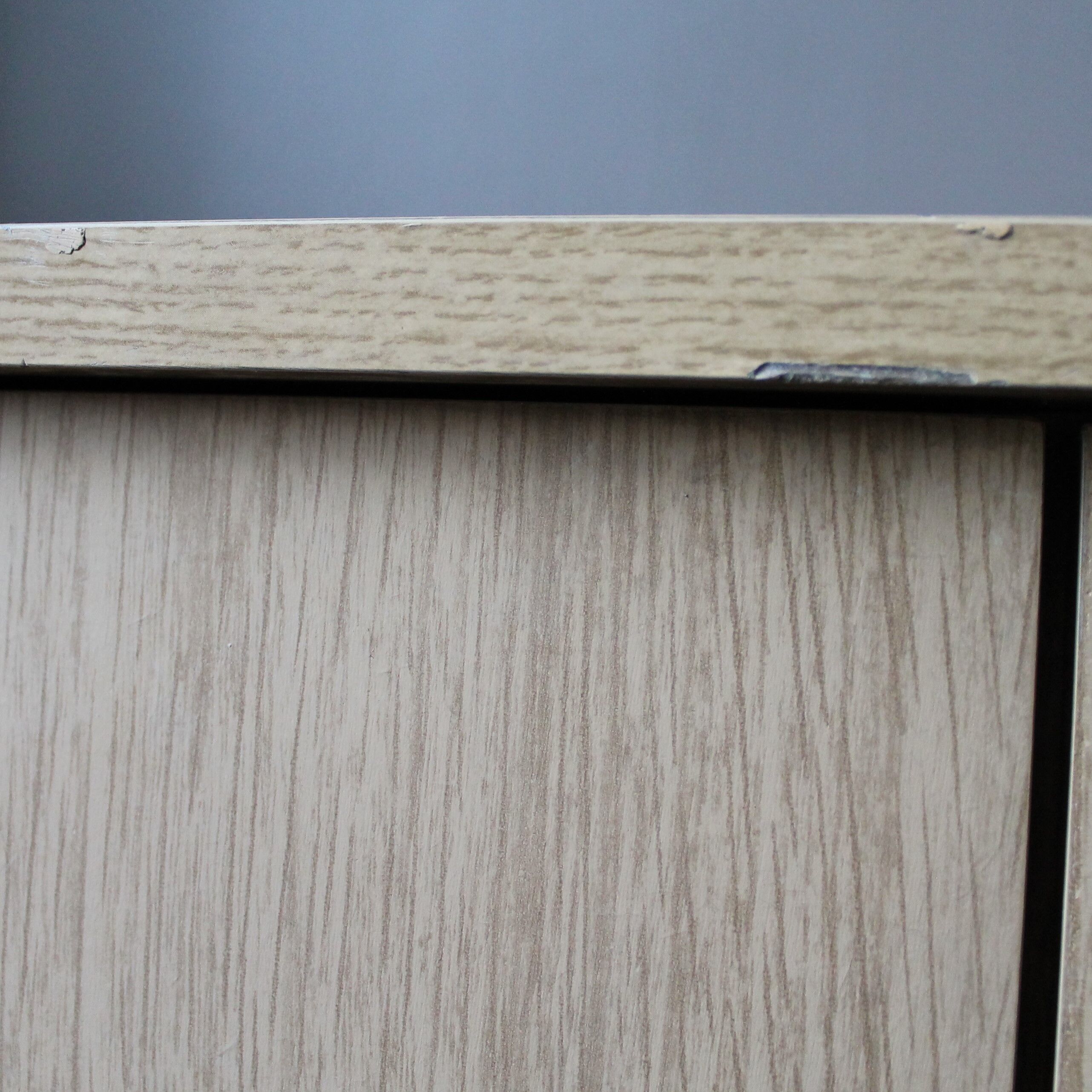 Low buffet vinatge formica fake wood