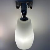 INDA 70s design opaline wall lights (X2)