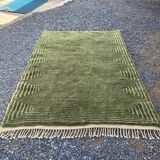 Handmade traditional Berber rug in wool, size 100/200 cm.