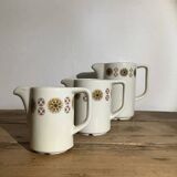 Vintage milk jugs