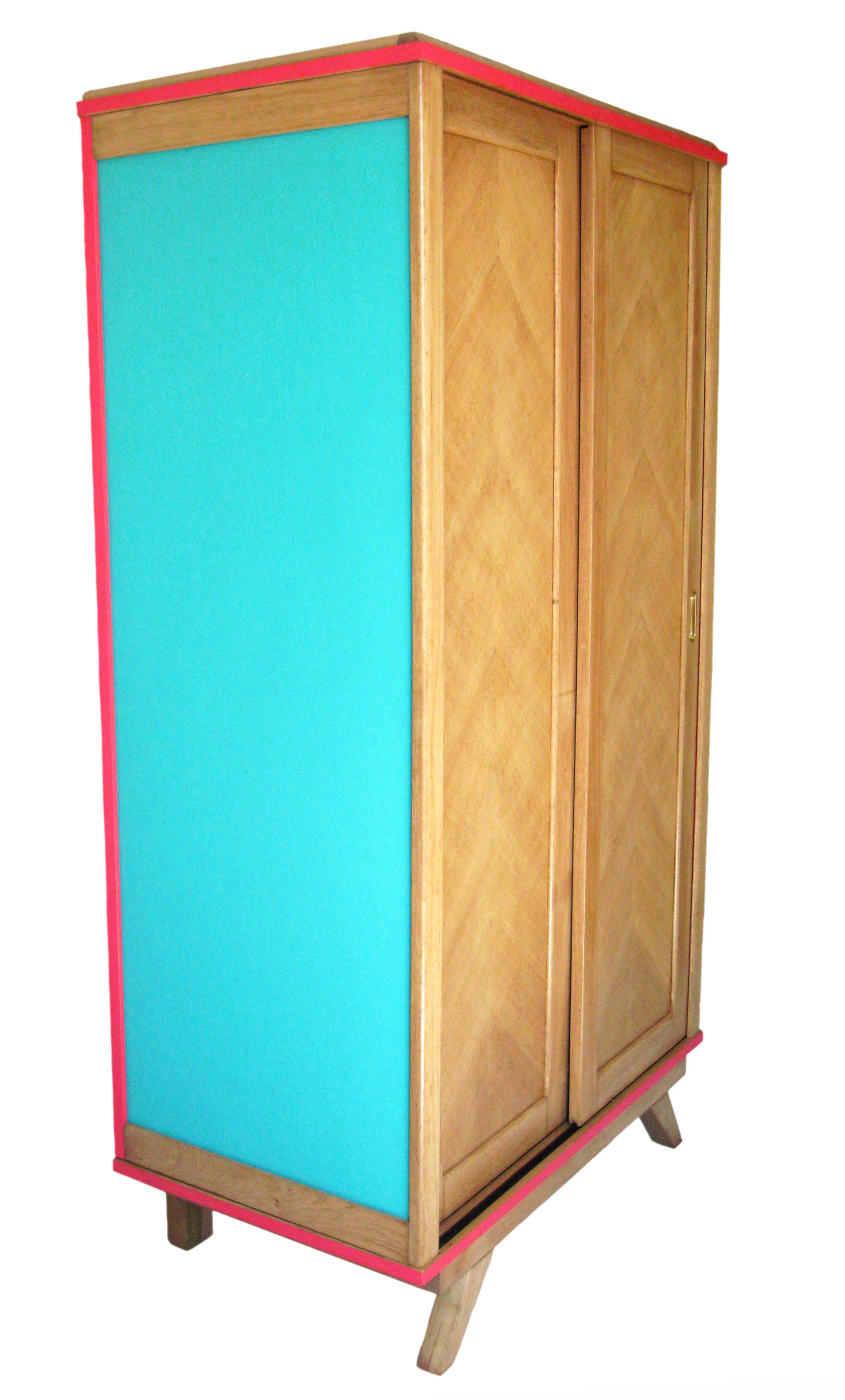 Wardrobe sliding doors vintage 50s