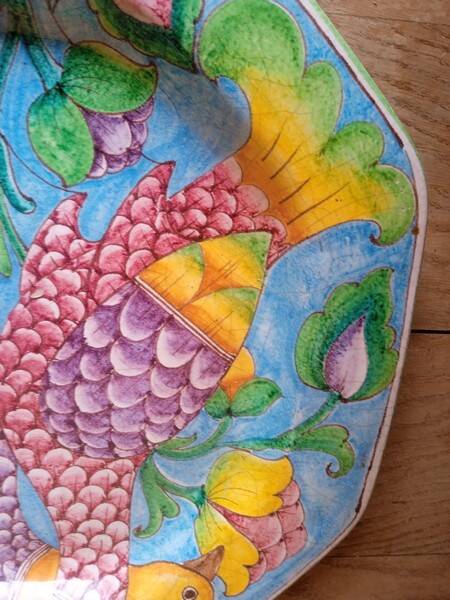 Paolo Marioni Large ceramic dish 50cm