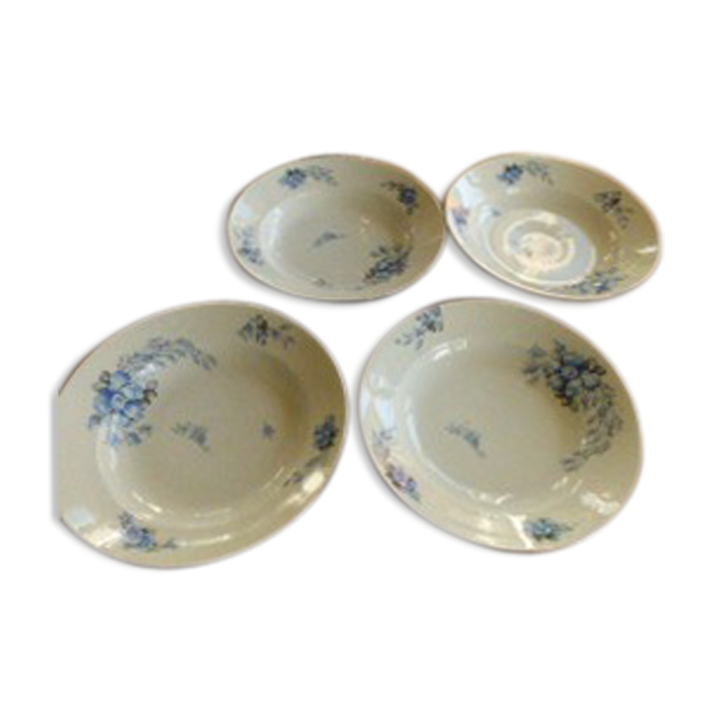 BH porcelain soup plates