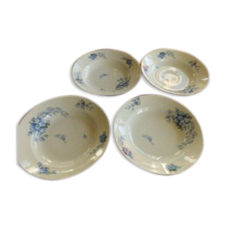 Assiettes creuses en porcelaine BH