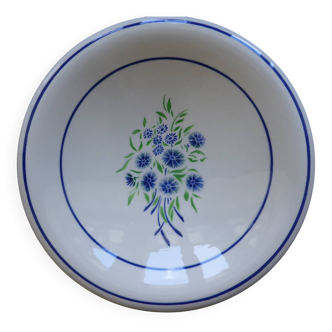 Vintage round dome serving dish Badonviller model Francine 200818