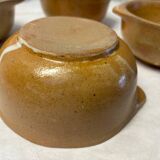 Set of 4 stoneware bowls
