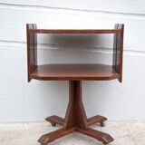 Vintage wood furniture, formica furniture, sofa end