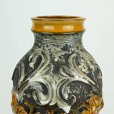 Mid century vase carstens model 7161-30 flower relief decor