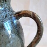 Vintage glazed stoneware pitcher