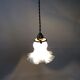 Vintage tulip opaline pendant light