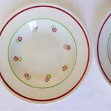 2 deep plates from Gien, Christian model 2107129