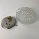 Pair of old vintage round wall lamps