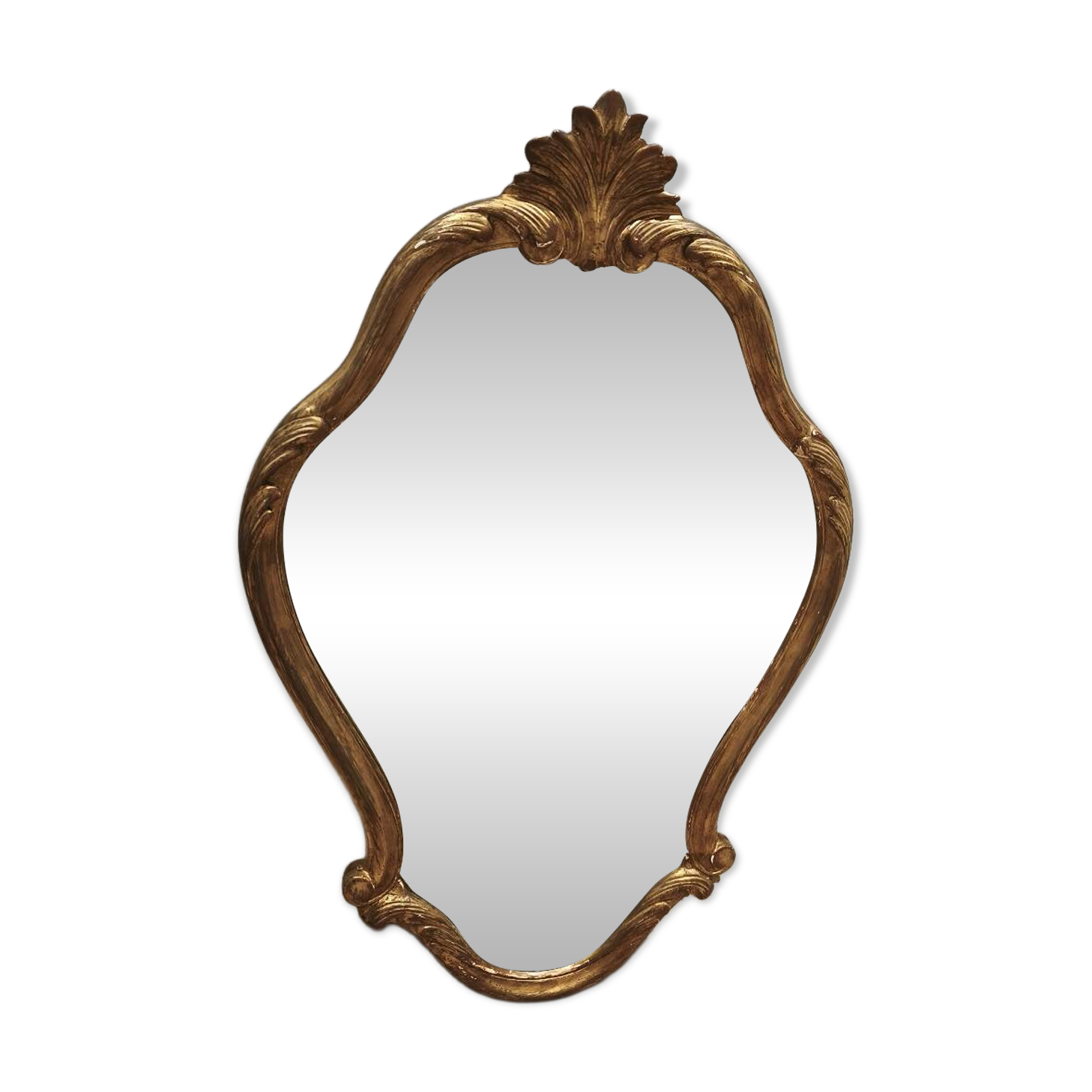Miroir de style Louis XV (75,5 cm x 49 cm)