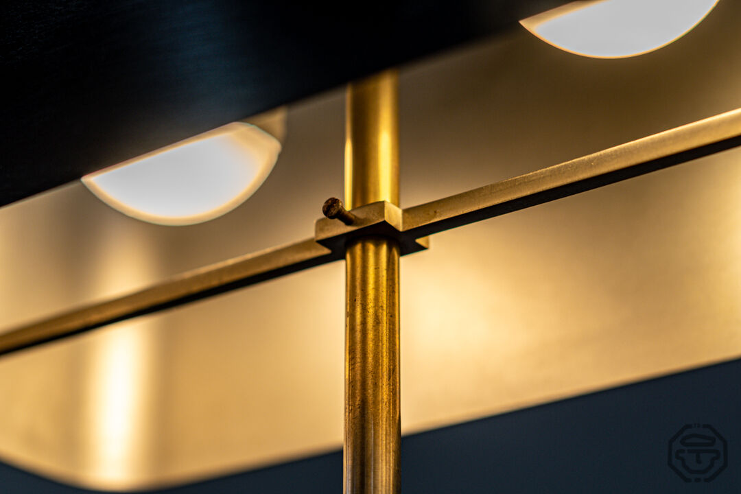 Coral Lamp by Maison Charles, bronze