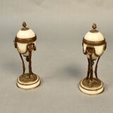 Pair of Louis XVI style cassolettes
