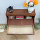 Secrétaire vintage scandinave en teck