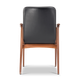 Dutch Black Leather Chair by Louis van Teeffelen for WeBe, 1960s