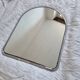 Grand miroir arche chrome 80s