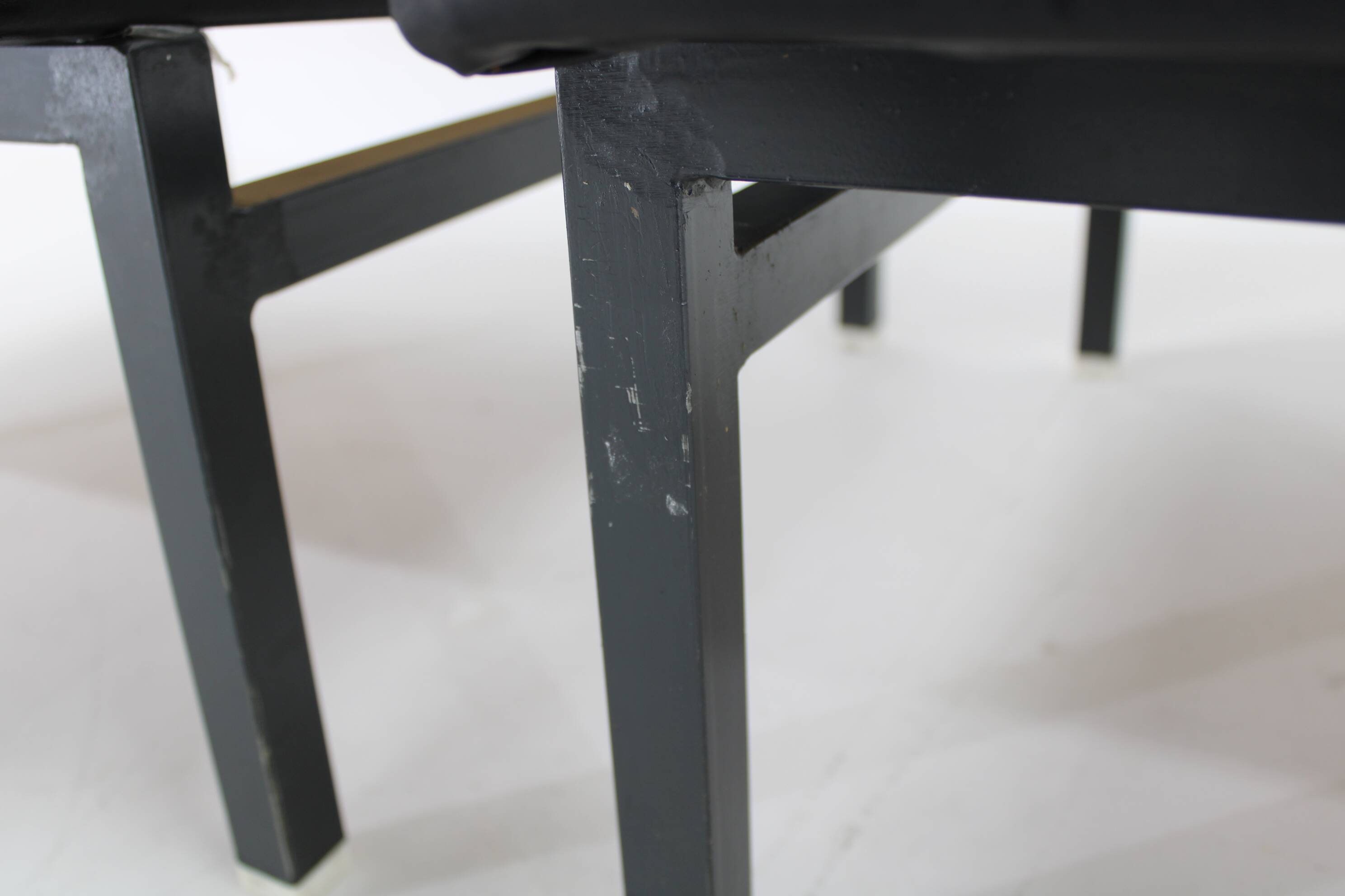 1970s Pair of Leatherette Lounge Chairs , Czechoslovakia