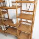 Etagère en rotin Côte d'Azur années 1960