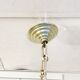 Yellow opaline pendant light, 1950