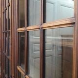 Library display case H234 walnut 19th century